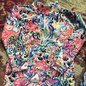 Girls size M Lilly Pulitzer Popover Dress VGUC
